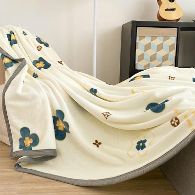 Melkefleece Teppe Vinter Sengesett Dyne Korallfleece Sofa Teppe Kontor Siesta Teppe Klimaanlegg Teppe Lunsj Hvile  |   Teppe Teppe Teppe