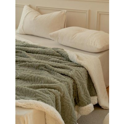 Tykk Vinter Lammeskinn Fleecepledd, Korallfleece Sofaoverkast, Barneflanell, Kontor Siesta Teppe.  |   Teppe Teppe Teppe